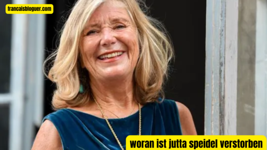 woran ist jutta speidel verstorben